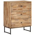 thumbnail image 1 of vidaXL Sideboard Reclaimed Teak Wood 60x30x75 cm, 1 of 5
