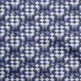 thumbnail image 1 of oneOone Cotton Poplin Blue Fabric Geometrical Craft Projects Decor Fabric Printed By The Yard 56 Inch Wide, 1 of 4