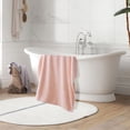 thumbnail image 4 of EGNMCR Bath Towels 1pc Coral Velvet Bath Towel Towel For Adult Daily Use At Home Absorbent Dry Hair Towel That Does Not Hair Beach Towel Strip Patterned Bath Towel a Bath, 4 of 5