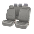 thumbnail image 3 of Car Seat Covers Classic Washable Luxurious for Most Car Suvs Auto Parts Gray 9pcs, 3 of 6