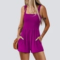 thumbnail image 2 of Timegard Womens Shorts Drawstring Elastic Waist Cargo Shorts Outdoor Active Loose Sweatshorts Summer, 2 of 4