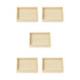 thumbnail image 1 of Thinsony Jewelry Display Tray Case Beads Holder Ladies Bangles Gemstone Stackable 1 grids 7.87x5.91x1.38 Inch 5Set, 1 of 6