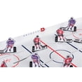 thumbnail image 4 of Pro Stars 2 Table Hockey Simulates Real Ice Hockey Game - Durable Plastic Base (28" x 14") with Easy Sliding Rods + Flat Players Ages 8+ (2 - 4 Players), 4 of 6