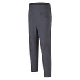 thumbnail image 2 of QATAINLAV Mens Casual Open Bottom Sweatpants Basic Long Joggers Pants with Pockets Solid Color Athletic Workout Running Sweat Pants Dark Gray XXL, 2 of 8