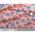 thumbnail image 2 of Soimoi Cotton Cambric Fabric Brush Stroke Abstract Printed Fabric 1 Yard 42 Inch Wide, 2 of 3
