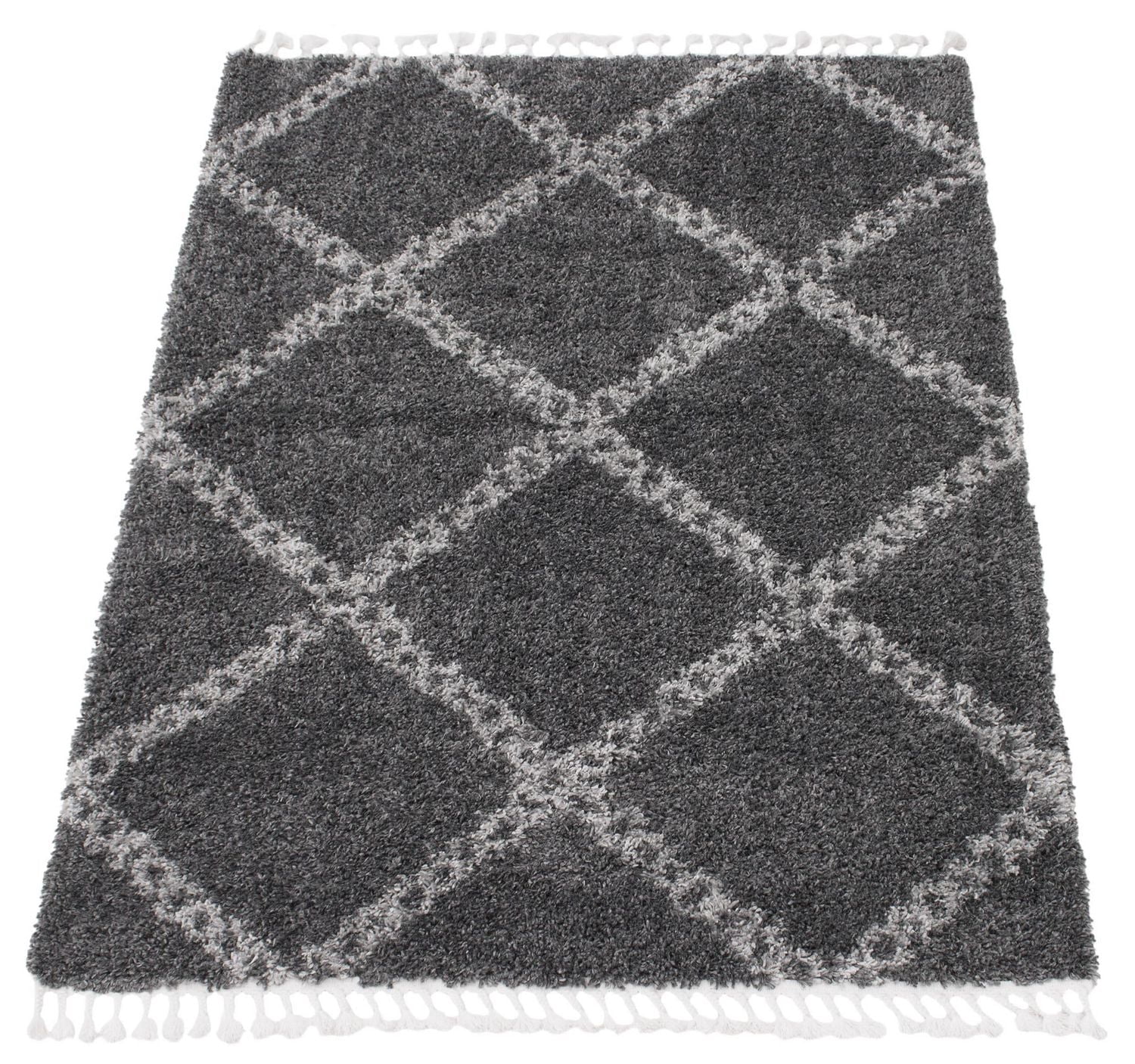 Tapis ECARPET Super Doux pour le Salon et la Chambre Grammercy Stark Gris
