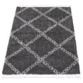thumbnail image 4 of ECARPET Super Soft for Living Room & Bedroom Grammercy Stark Dark Grey Shag, 4 of 9