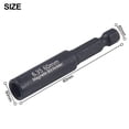 thumbnail image 3 of 5/2PCS 60mm Hexagonal Screwdriver With Extended Conversion Head And Phosphating Black 1/4 Extension Rod Screwdriver Bit Holder, 3 of 9