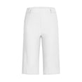 thumbnail image 3 of Liquidation d'Économies d'Été 2025! Shorts pour Femmes Shorts en Sergé Extensible Grande Taille Taille Fine à Enfiler Shorts de Randonnée Réguliers d'Été Décontractés avec Poches, 3 of 8