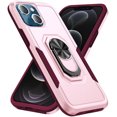 thumbnail image 1 of [PST] Étui pour iPhone 13 (6,1 Pouces), Étui Robuste à Armure Rigide Magnétique avec Béquille et Support Anneau, 1 of 4