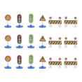 thumbnail image 4 of Jouet de Signalisation Routière 1 Ensemble de 24 Pcs Jouets Amusants de Panneau de Circulation Modèle pour Enfants Jouet de Panneau de Circulation Routière, 4 of 8