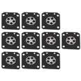 thumbnail image 2 of Carburetor Parts,10Pcs/Set Carburetor Diaphragm Gaskets Carburetor Gasket Carburetor Diaphragmfor ZAMA Extended Durability, 2 of 14