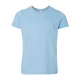 thumbnail image 1 of Youth Fine Jersey Tee, 12, Baby Blue, 1 of 2
