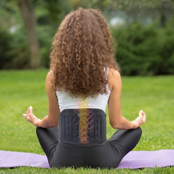 Waist Support Belt With Magnet, Magnetic Back Braces For Lower Back Pain Relief, Self Heating & Soothing Back Support Belt