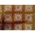 thumbnail image 5 of oneOone Cotton Poplin Orange Fabric Block Craft Projects Decor Fabric Printed By The Yard 56 Inch Wide, 5 of 5