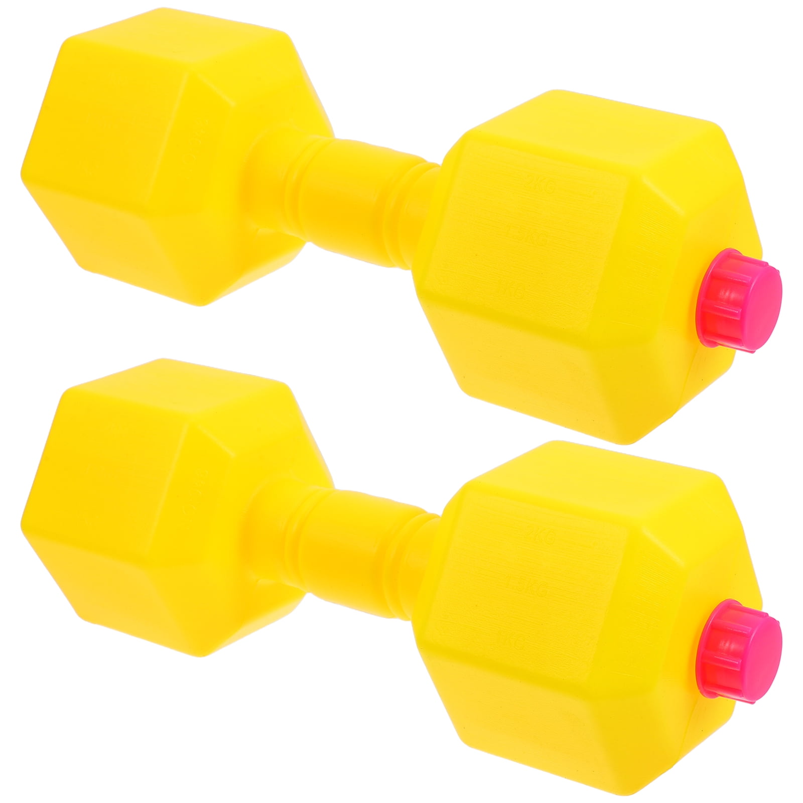 1 Pair Adjustable Weight Dumbbells Fun Fitness Training Weights Sensor Training Dumbbells Kids Toddler Children Exercise Equipment Toy For Home Gym