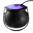 thumbnail image 3 of yingyy Halloween Witch Cauldrons Fog Maker Spooky Mist Effect Festive Decorations Safe To Wide Application silver US Plug 1Set, 3 of 6