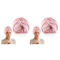 thumbnail image 4 of maskred Ample Space Satin Bonnet Comfortable And Exquisite Craft For Hair Care Large Navy 2Set, 4 of 6