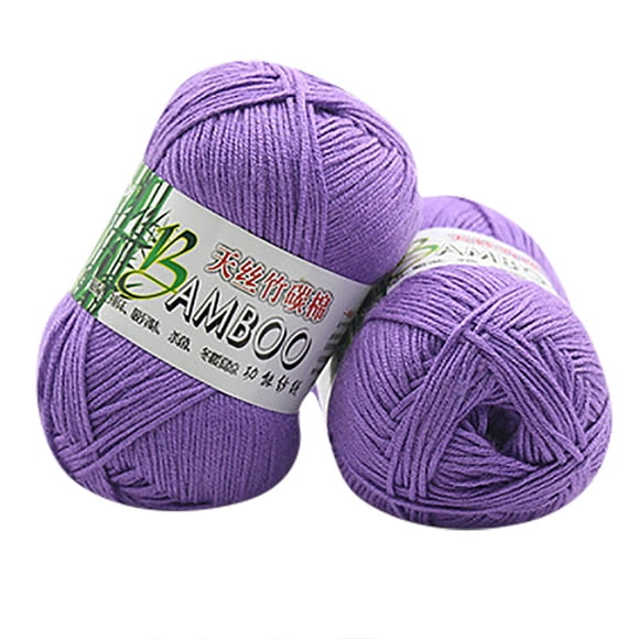 Dvkptbk Cotton Yarn New Cotton Warm Soft Natural Knitting Crochet Knitwear Wool Yarn 50G Home Decor