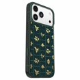 thumbnail image 2 of OtterBox Symmetry Clear MagSafe Case w/Camera Control Golden Bloom (Green) for iPhone 17 Pro Max, 2 of 4