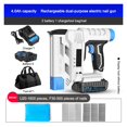 thumbnail image 1 of Pistolet à Ongles Électrique Rechargeable Pistolet à Ongles Tire-Ongles Droit Porte Code à Ongles F30 Pistolet à Ongles Électrique au Lithium Menuiserie, Longue Durée, 1 of 7