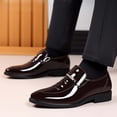 thumbnail image 4 of RKSTN Chaussures Habillées pour Hommes Mode Décontractée à Bout Pointu Chaussures en Cuir Confortables Chaussures Décontractées Chaussures en Cuir pour Hommes, 4 of 7
