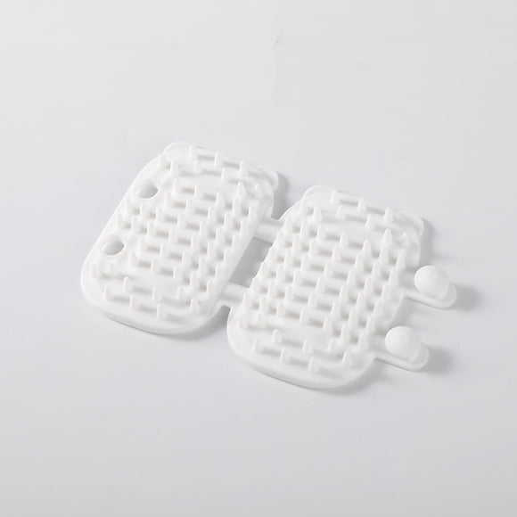 Pet Hair Remover Massage Comb Self Cleaning Cat Rubbing Itch Detachable Wall Corner Brush Pet Grooming Cleaning Supplies WHITE