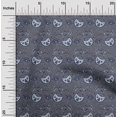 thumbnail image 1 of oneOone Cotton Silk Fabric Leaves & Floral Block Print Fabric BTY 42 Inch Wide, 1 of 4