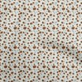 thumbnail image 1 of oneOone Cotton Poplin Orange Fabric Florals Craft Projects Decor Fabric Printed By The Yard 56 Inch Wide, 1 of 4