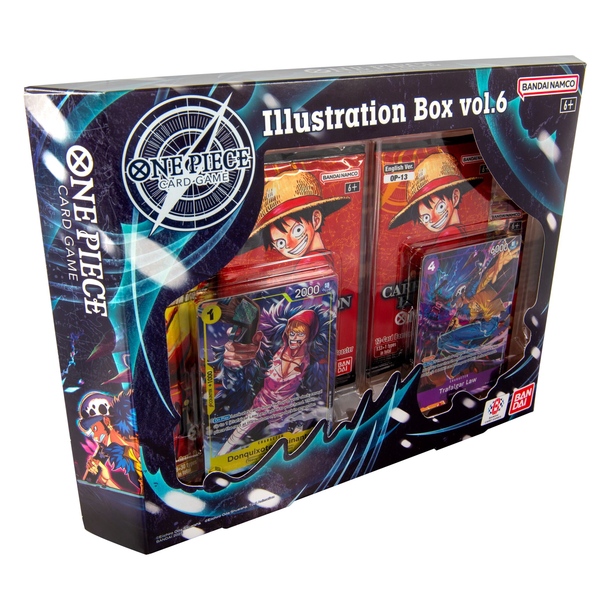 デジモンカードゲーム ONE PIECE Illustration Box Vol.6 Bandai Trading Card Games One Piece Illustration Box Vol. 6