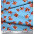 thumbnail image 2 of Soimoi polyester Crepe Fabric Flower Artistic Fabric Prints By Yard 42 Inch Wide, 2 of 3