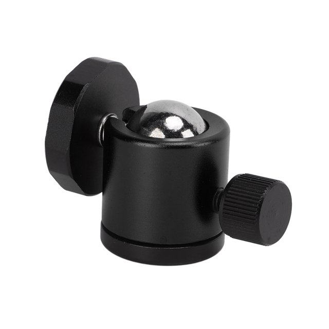 Loewten Ball Head, Ball Head Mount Bottom 1/4in Screw Hole For SLR Camera