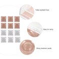 thumbnail image 2 of False Eyelash Case with Glitter Bottom Cards for Storage Use Lightweight Plastic and Secure Seal 12pcs, 2 of 8