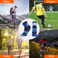 thumbnail image 4 of Reflective Cycling Socks High-Visibility Breathable Athletic Socks Bike Riding Running Socks for Men and Women, 4 of 8