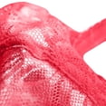 thumbnail image 4 of Women's Spaghetti Strap Padded Bra Feature V-Neck Training Bra Style W-1042 Red XL, 4 of 6