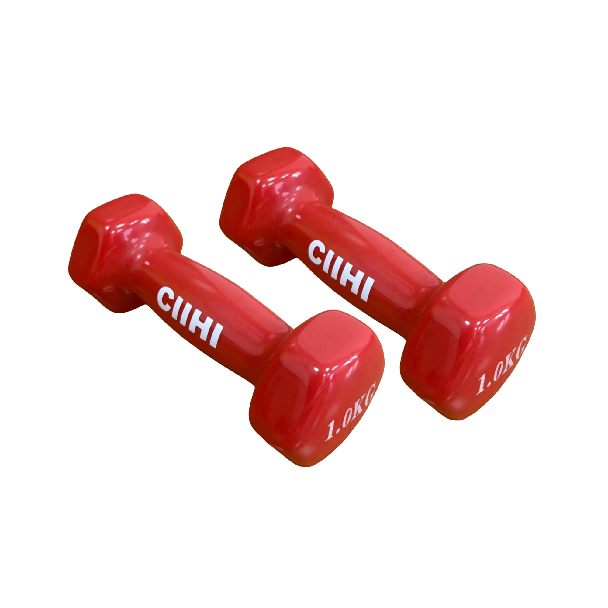 CIIHI Basics Neoprene Dumbbell Hand Weights for Exercise and Muscle Toning