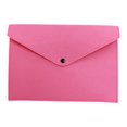 thumbnail image 1 of ZTTD Felt File Folder, Durable Briefcase, Document Bag, Paper File Folders, Portfolio Case, Letter Envelope, Handbag Button Closure, for Office Home S-chool Stationery (Z06-Pink), 1 of 8