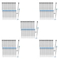 thumbnail image 3 of bedienty 30x Replaceable Ballpoint Pen Refills For Extended Lifespan Impact-resistant Metal Ball Points 5Set, 3 of 6