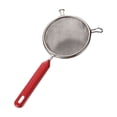 thumbnail image 1 of Flour Sieve Stainless Steel Double Ear Handheld Filter Sifter For Baking And Cooking 7.5 cm To 22 cm Sizes, 1 of 2