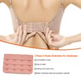 thumbnail image 2 of stanreset Extension Strap Bra Extenders Buckle 4 Hook Breathable Practical Accessories Adjustable Replacement 3 Rows Underwear bright pink, 2 of 5