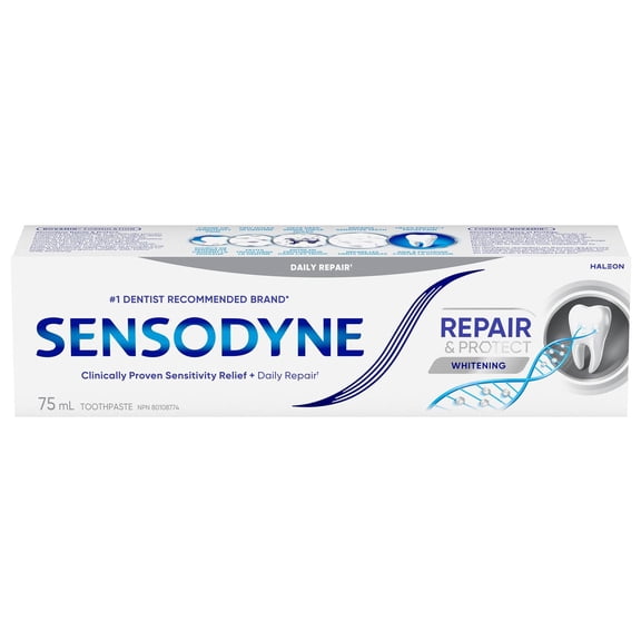 Sensodyne Repair and Protect Whitening Toothpaste for Sensitive Teeth 75ml