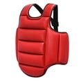 thumbnail image 1 of Almencla Protège-Poitrine de Karaté Équipement Protecteur de Côtes Protection de Boxe Corporelle Coussinet Mma Rouge Bleu TP, 1 of 8