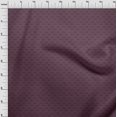 thumbnail image 3 of oneOone Cotton Cambric Chocolate Brown Fabric Rabbit Animal Sewing Craft Projects Fabric Prints By Yard 56 Inch Wide, 3 of 4