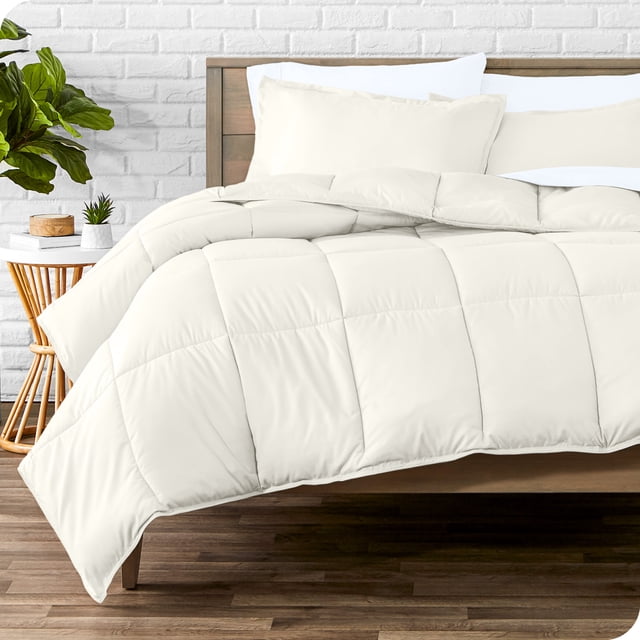 Bare Home Goose Down Alternative Comforter Set - 2 Piece Set - Twin/Twin XL, Cream