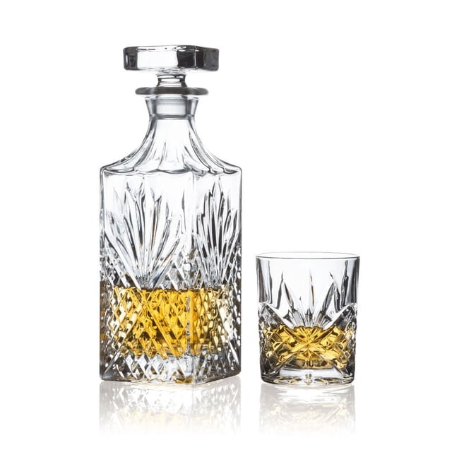 Brilliant Ashford 5 Piece Whisky Set