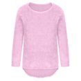 thumbnail image 4 of DPTALR Womens Winter Long Sleeve Round Neck Pullover Sweater, 4 of 6