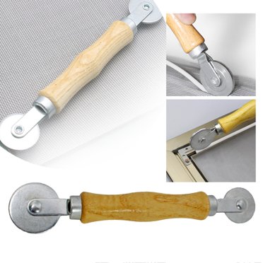 AQITTI Screen Roller Tool, Roller with Bearing - Spline Tool, Screen Repair Tool Spline Roller for Window Screen Door Repair/Install