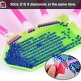 thumbnail image 4 of 22 Pieces of 5D Diamond Painting Tools and Accessory Kits for Diamond Painting Art 22 Pieces of DIY Diamond Painting Tool Accessories, Diamond Storage Box, 4 of 5