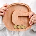 thumbnail image 3 of Twenty-Six English Alphabet Piggy Bank 26-letter Personalized Wooden Coin Money Saving Box Customized Own Name, 3 of 8