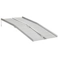 thumbnail image 1 of HOMCOM 6ft Wheelchair Ramp Foldable Portable Easy Access Carrier Ramp with Carrying Handle Aluminum, 1 of 4